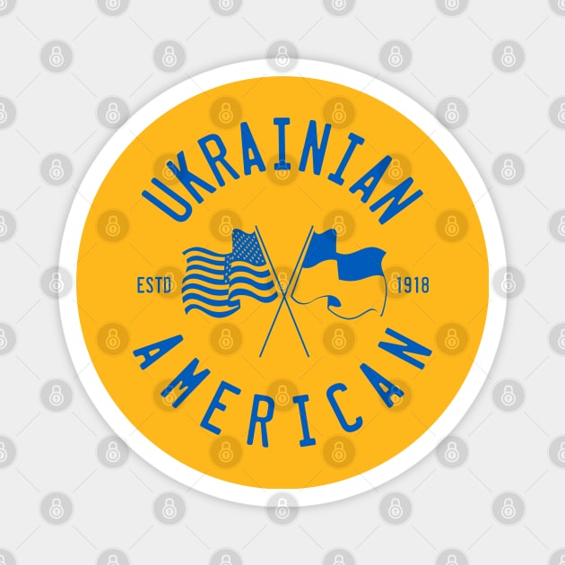 UKRANIAN AMERICAN - 4.0 Magnet by LILNAYSHUNZ